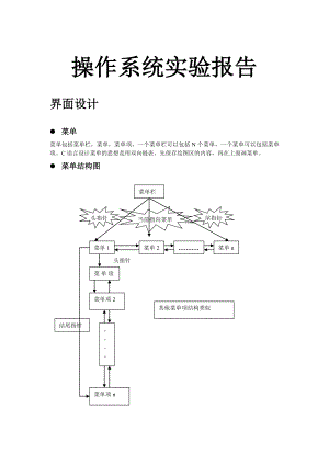 中南大学 操作系统实验报告课程设计报告.doc