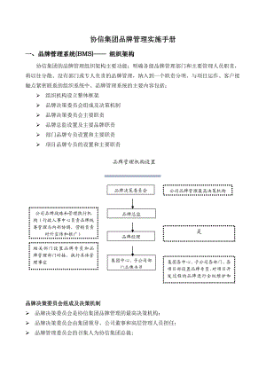 XX集团品牌管理实施手册完结篇.doc