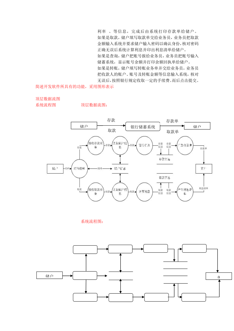 银行储蓄系统需求需求规格说明书.doc_第2页