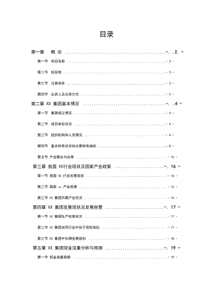 xx集团有限公司设立财务公司可行性方案.docx