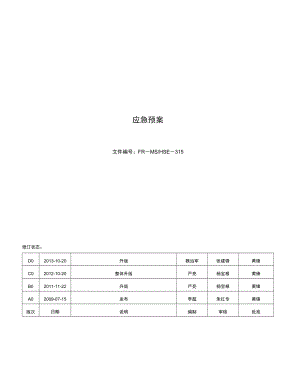 富瑞特装315应急预案.doc