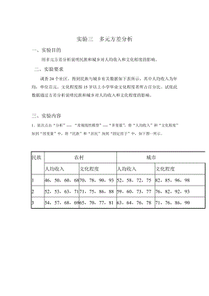 SPSS处理多元方差分析.doc