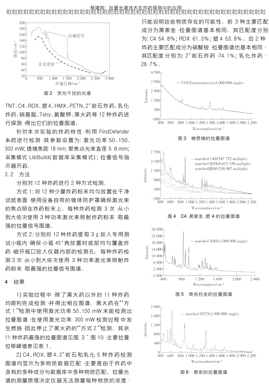 拉曼光谱技术在炸药探测中的应用.doc_第3页