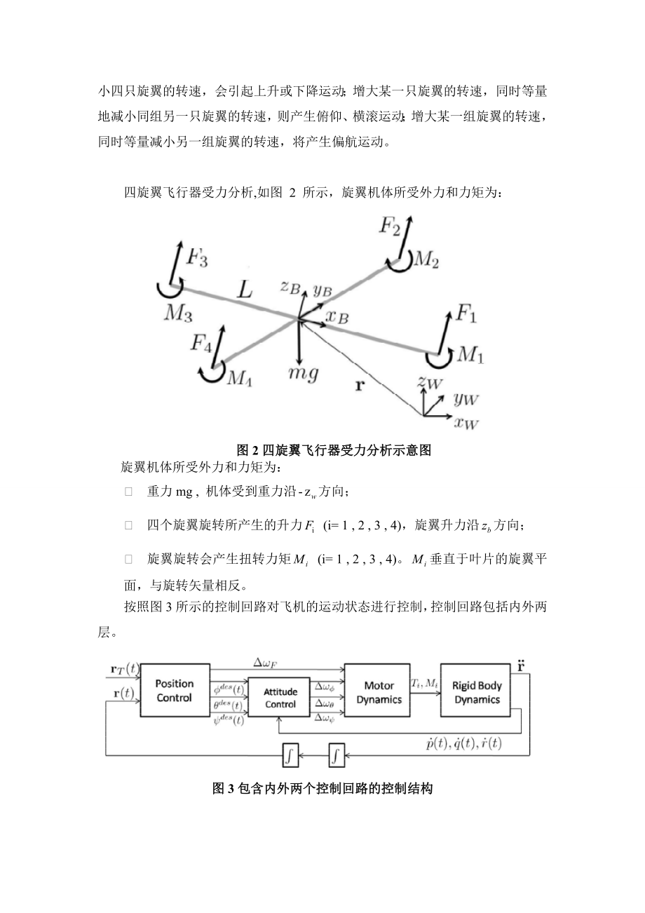 四旋翼飞行器实验报告.doc_第3页