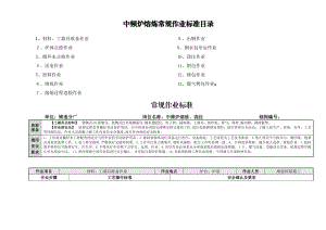 《中频炉常规作业标准》修改.doc