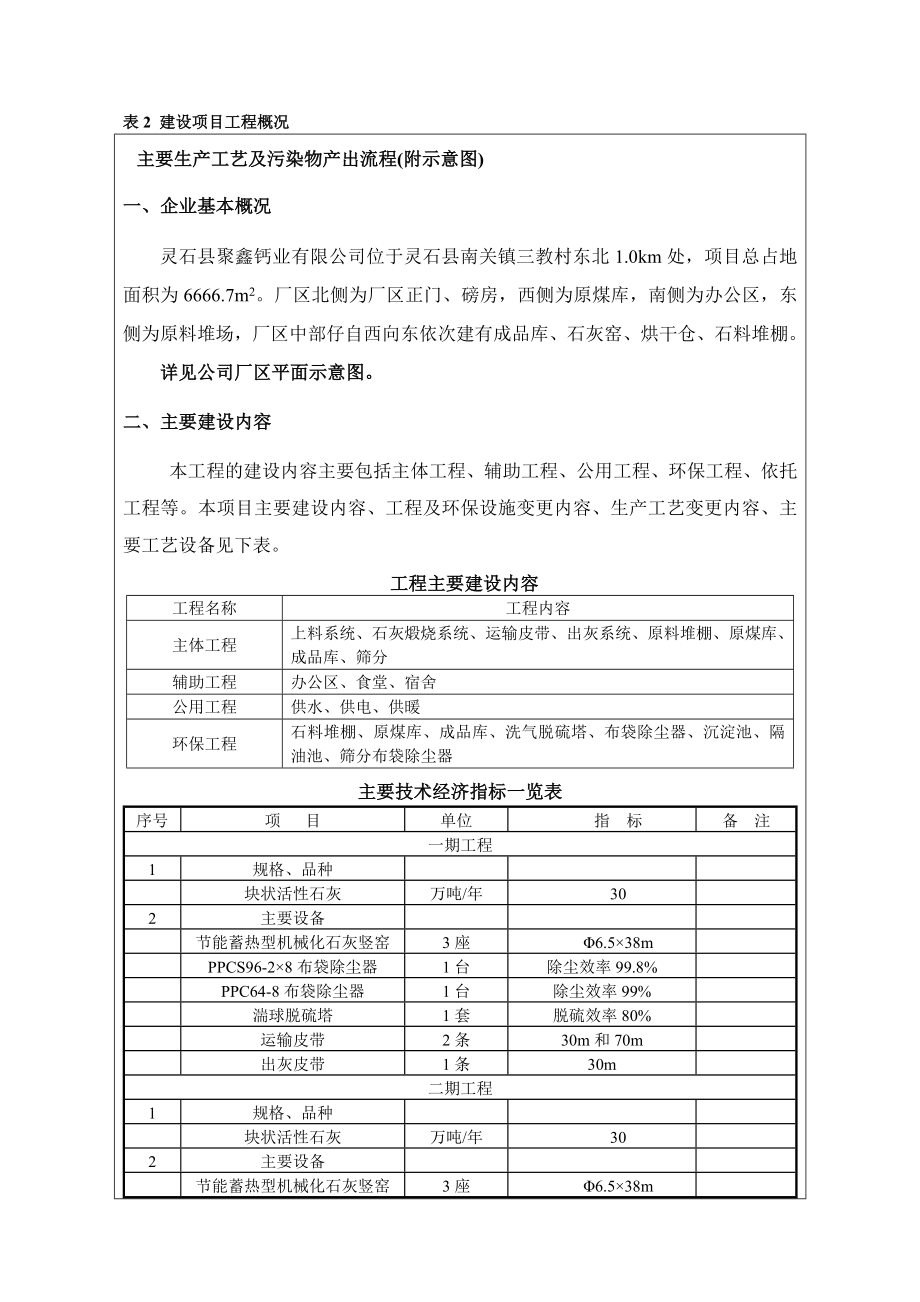 环境影响评价报告公示：灵石县聚鑫钙业新建万高钙石灰生一环评报告.doc_第3页