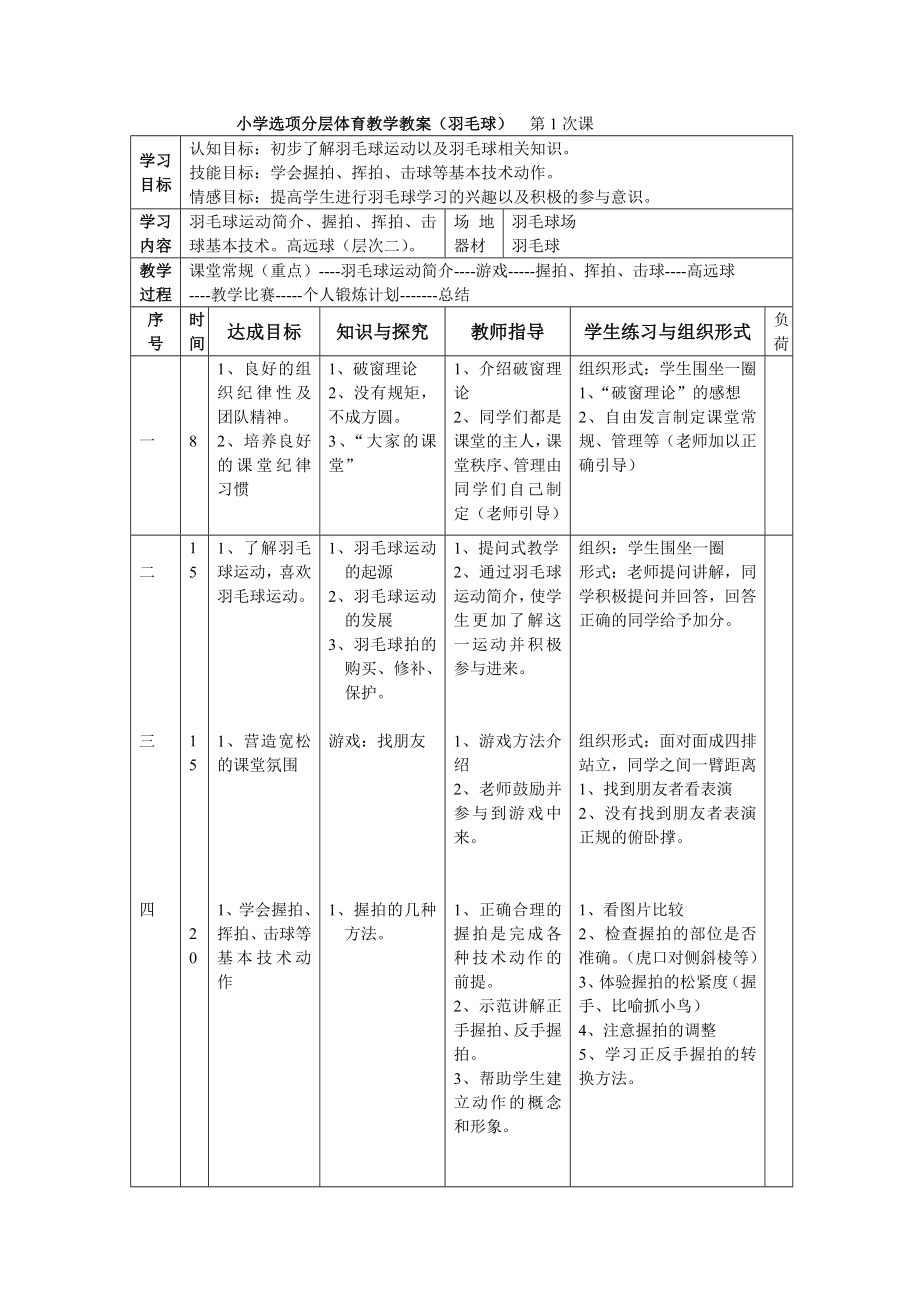 杨毅教学教案(羽毛球).doc_第2页