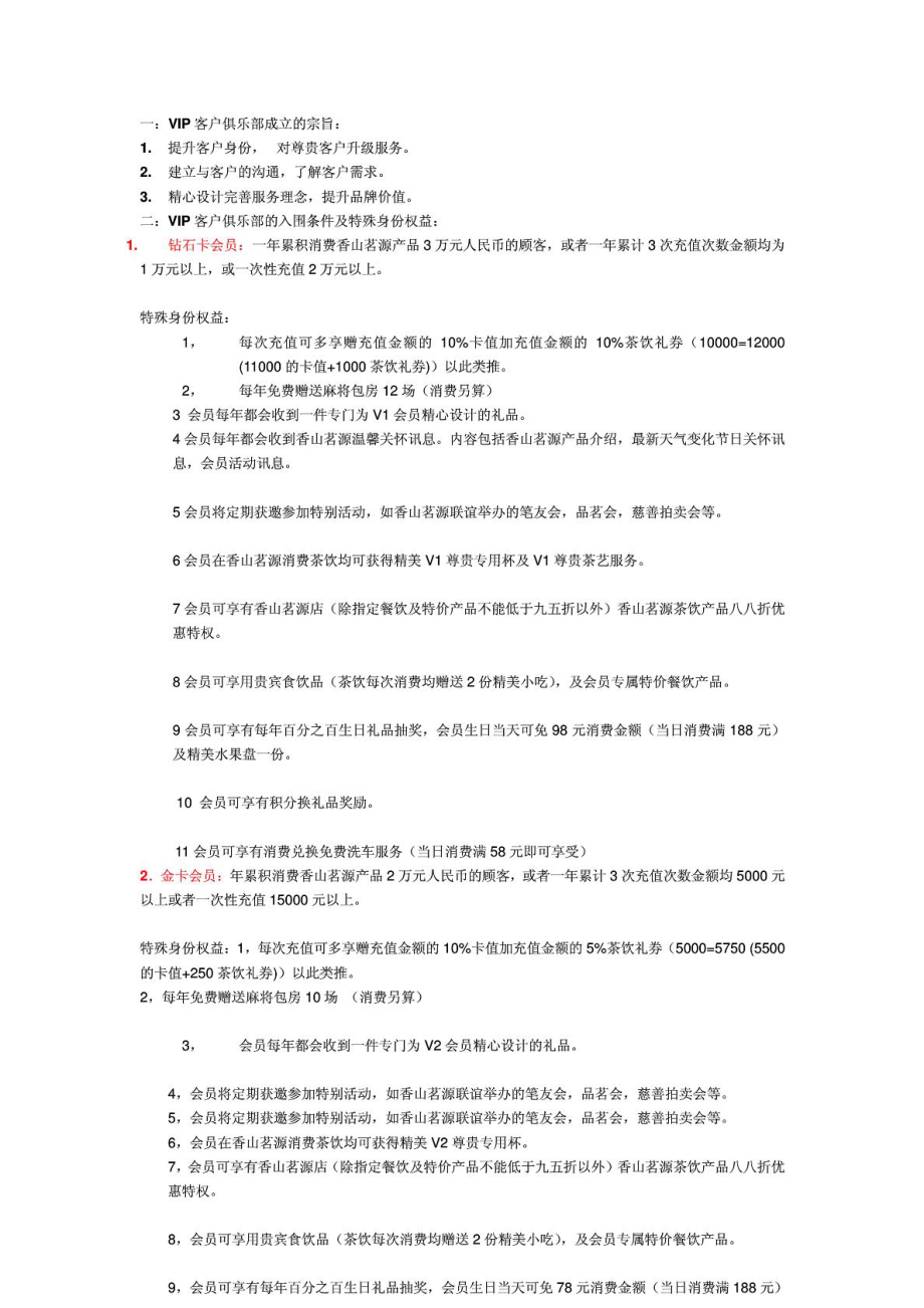 VIP会员管理制度及积分兑换方案.doc_第1页