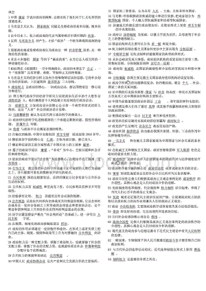 电大政治学原理答案小抄.doc