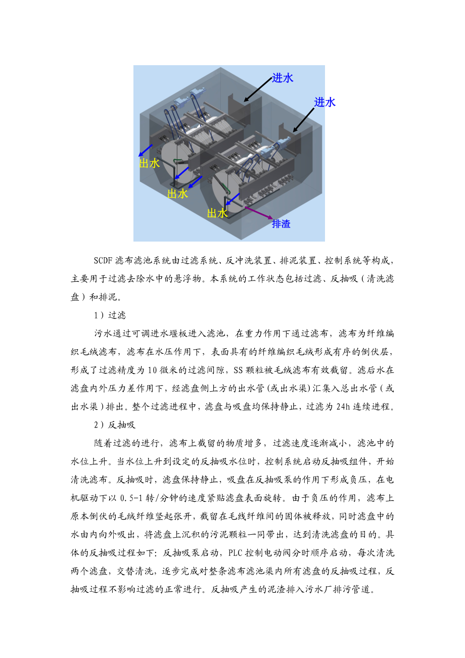 5000吨中水回用滤布滤池.doc_第3页