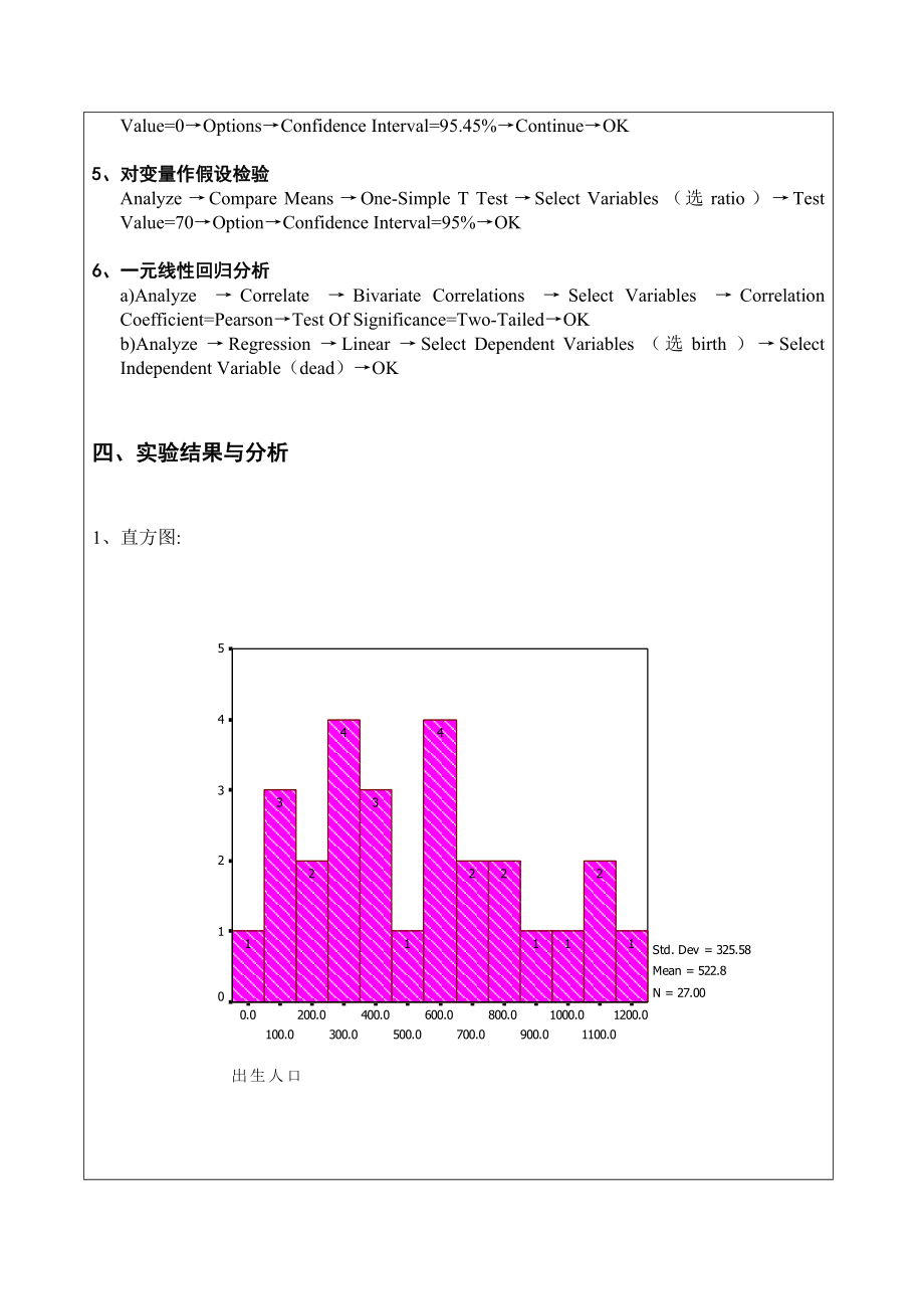 统计学SPSS实验报告.doc_第2页