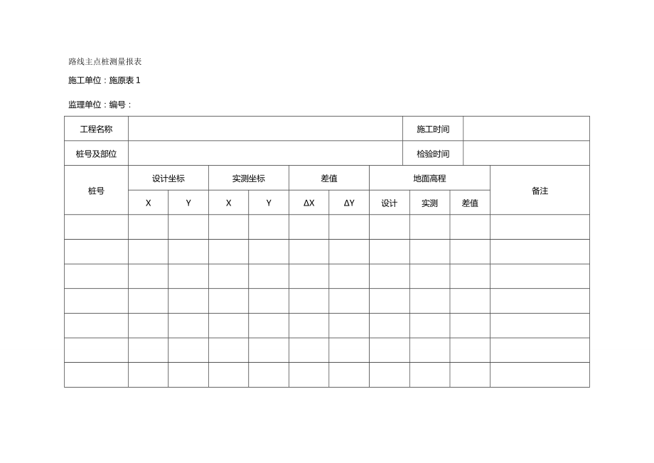 (建筑工程管理)施工自检表格.doc_第2页