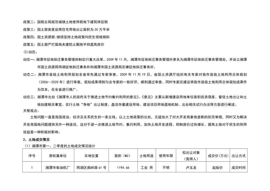 长株潭及周边城市房地产市场报（）（下） .doc_第3页