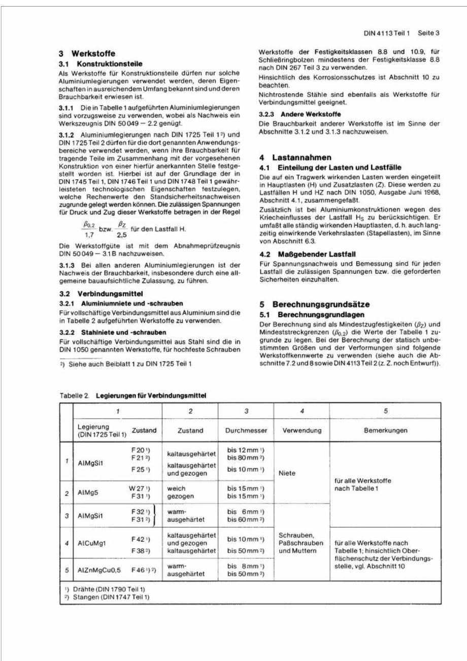 DIN 411311980 主要承受静载荷的铝结构静态分析与结构设计.doc_第3页