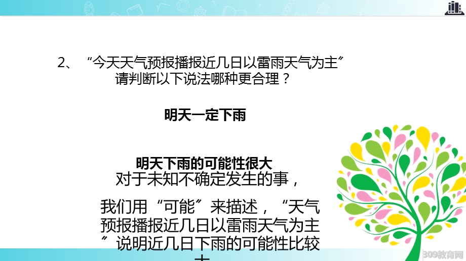 2021苏教版小学数学四年级上册《可能性》教学课件.ppt_第3页