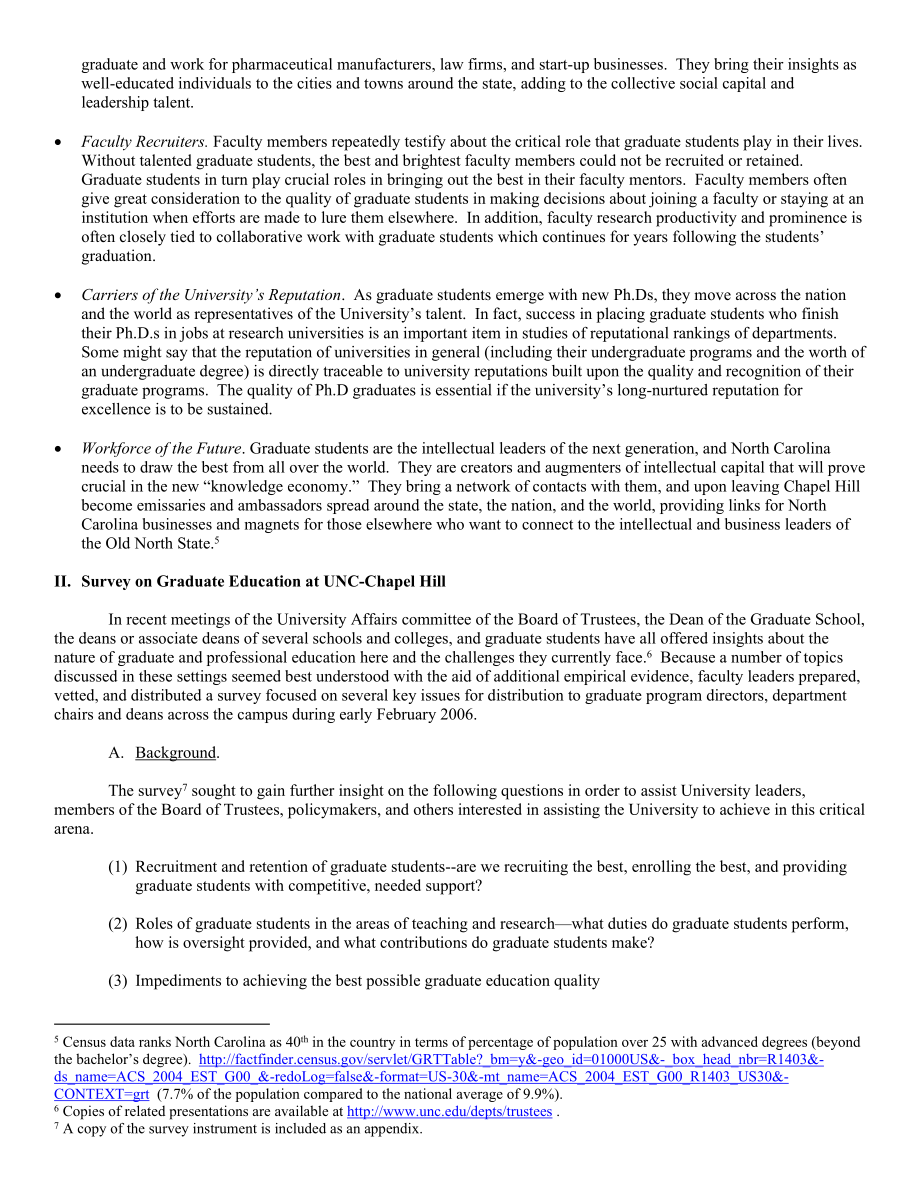 Graduate Education Survey Working Outline JWW 3.doc_第3页