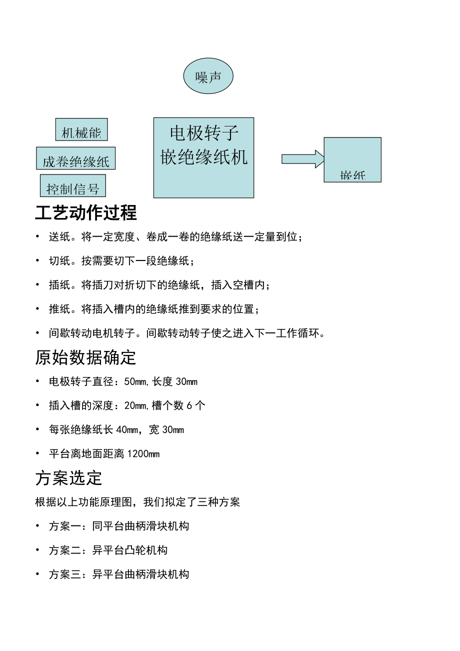 机械原理课程设计电机转子嵌绝缘纸机.doc_第2页