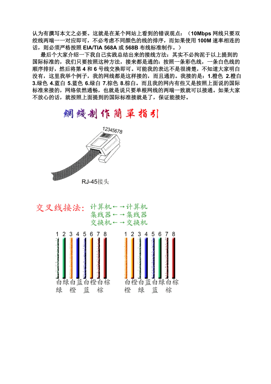 RJ45网线水晶头接法图解.doc_第2页