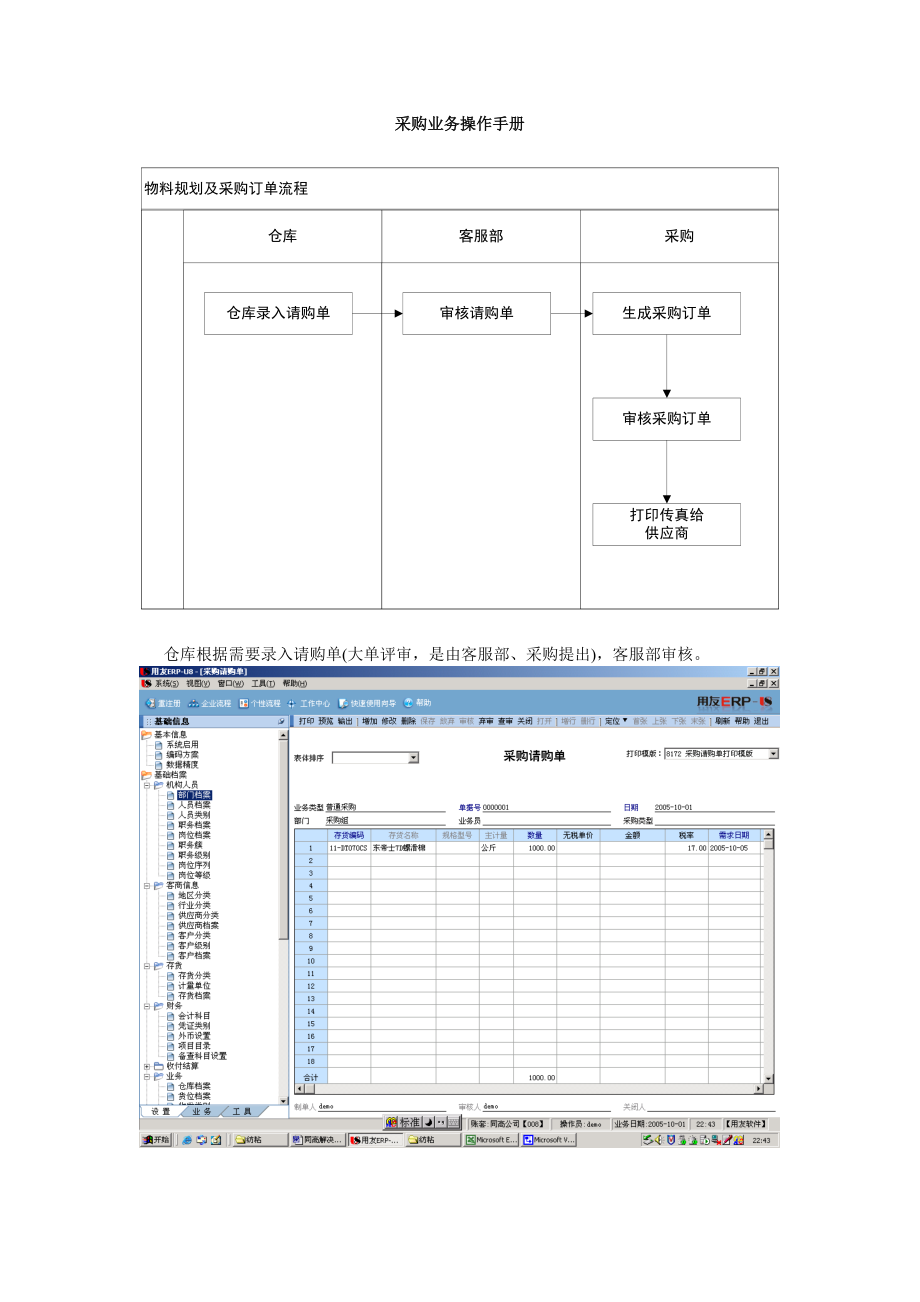 U8采购业务操作手册.doc_第1页