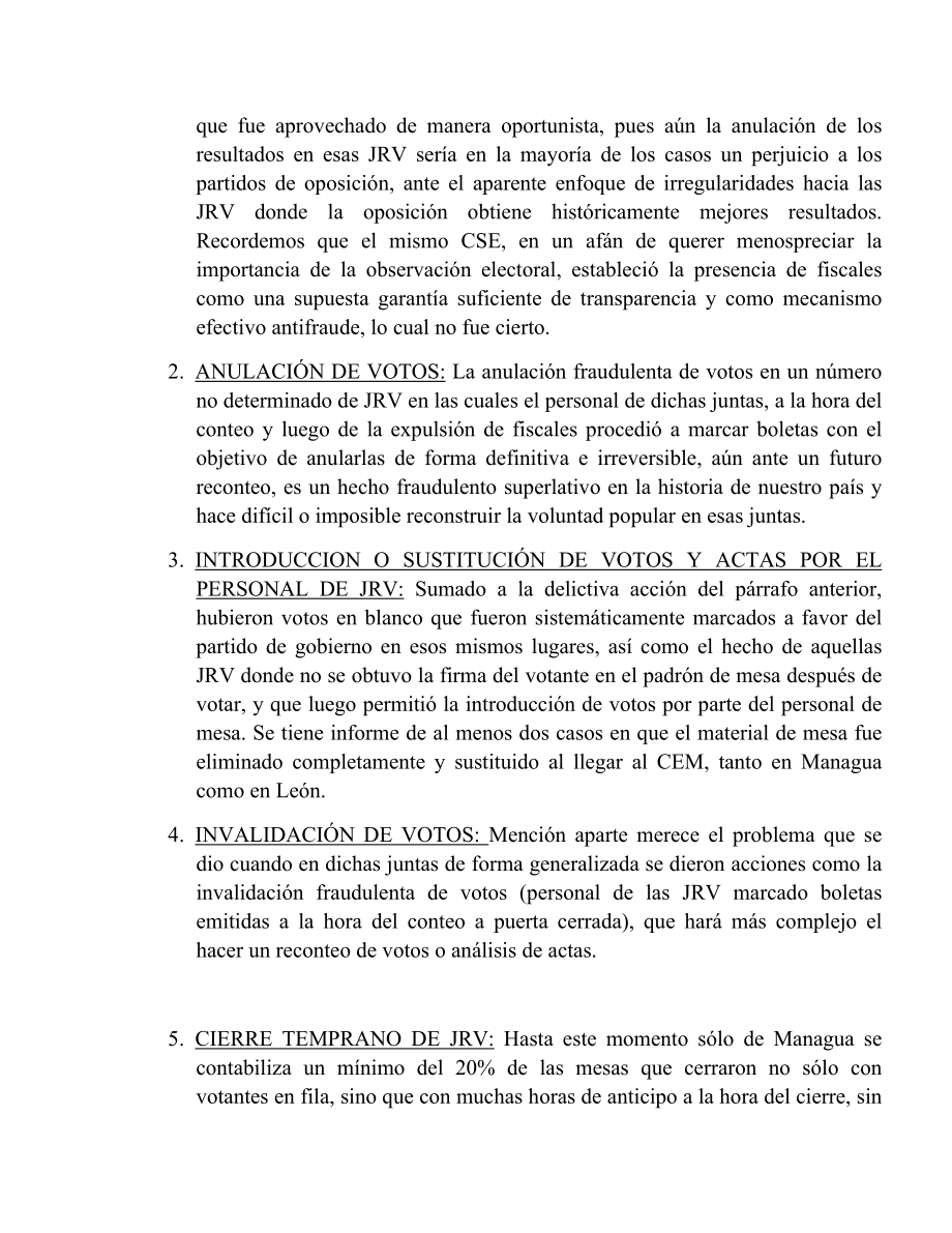 Valoración Preliminar de Problemas Encontrados Elecciones Municipales .doc_第2页