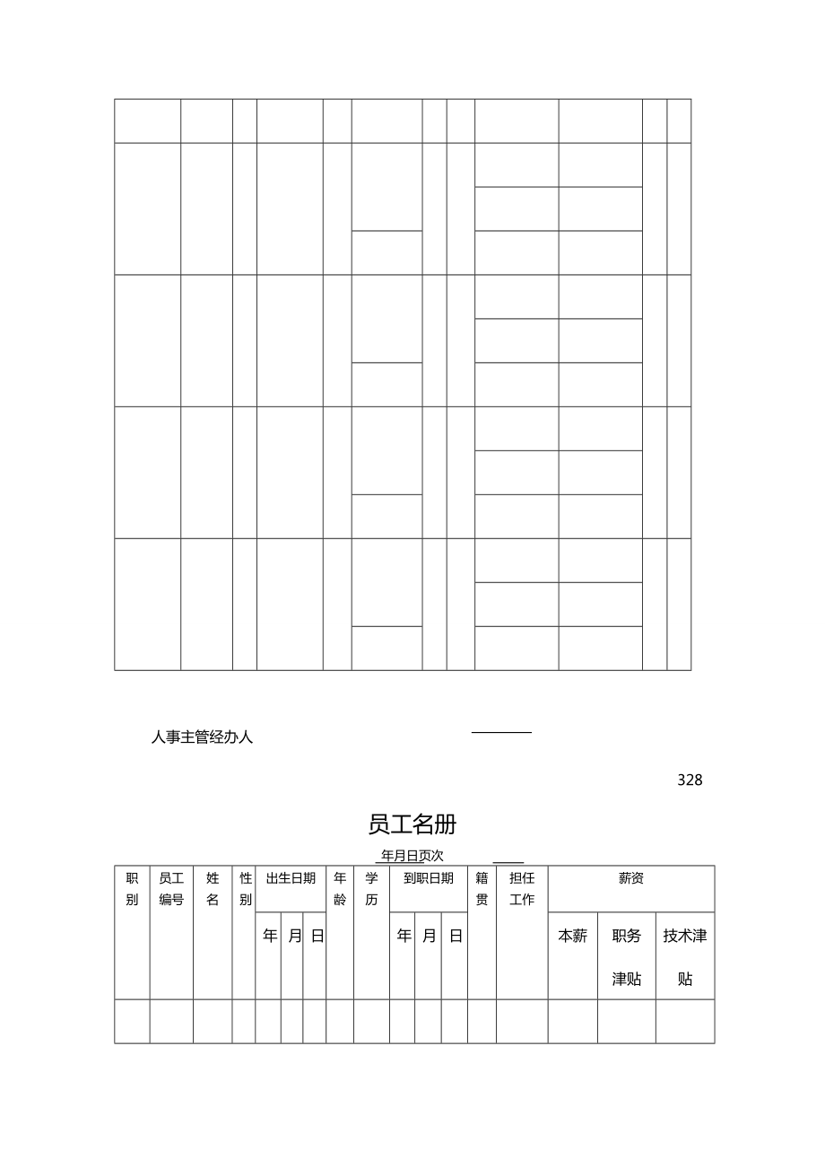 [企业管理表格]公司管理表格大全.doc_第3页