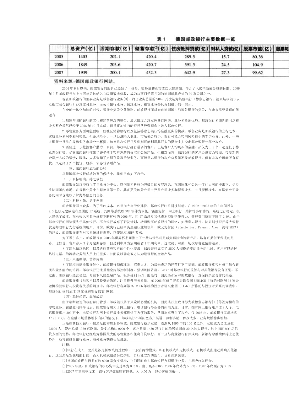 德国邮政银行转型历程和成功经验.doc_第2页