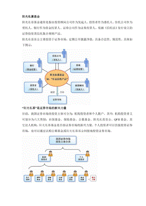 国内阳光私募基金的设立.doc