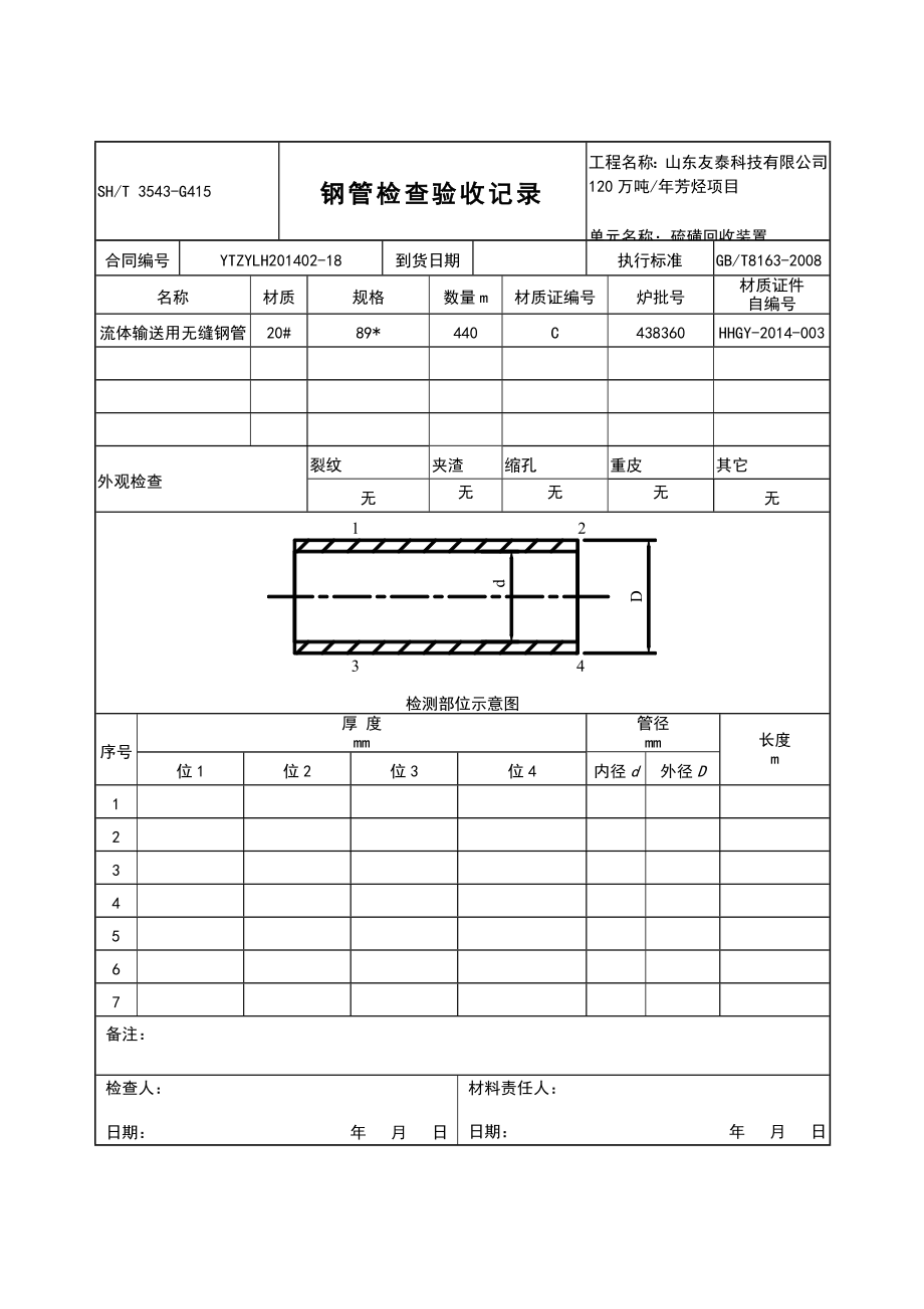 SH3543G415钢管检查验收记录.doc_第3页