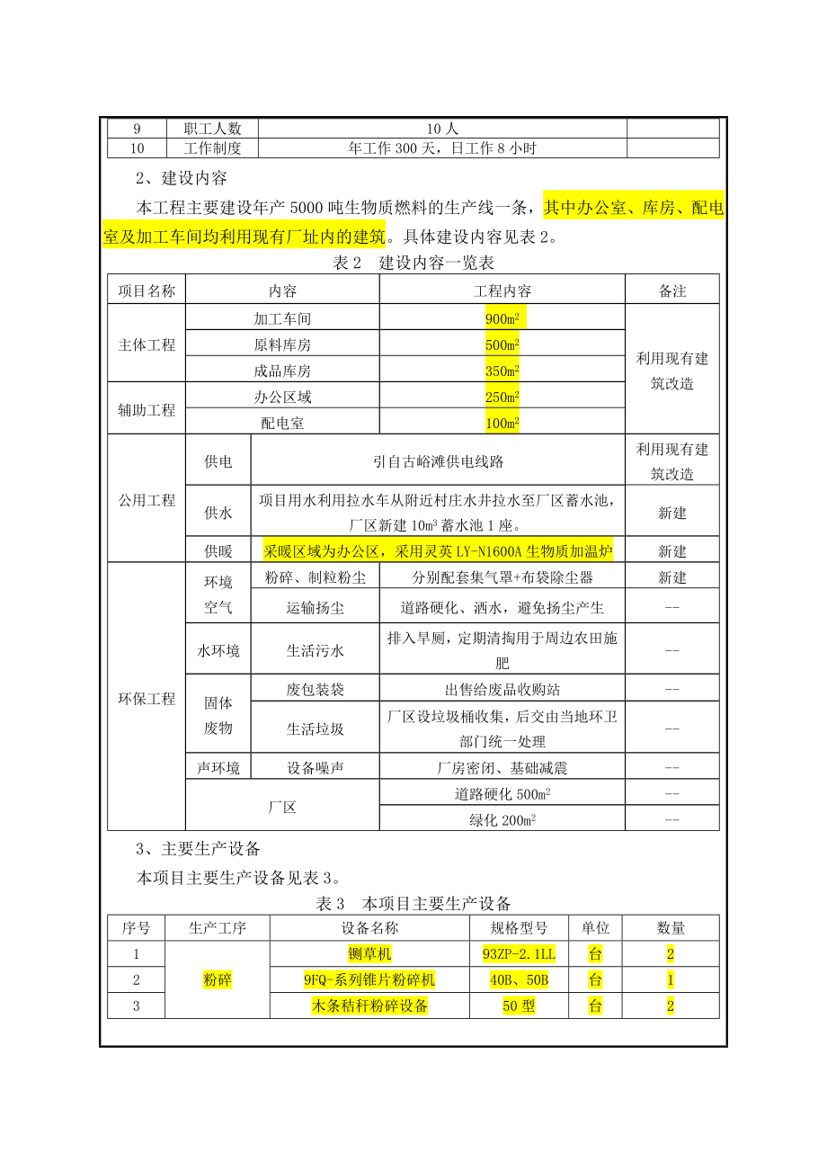 环境影响评价报告公示：灵石县和丰种植专业合作社生物质燃料环评报告.doc_第3页