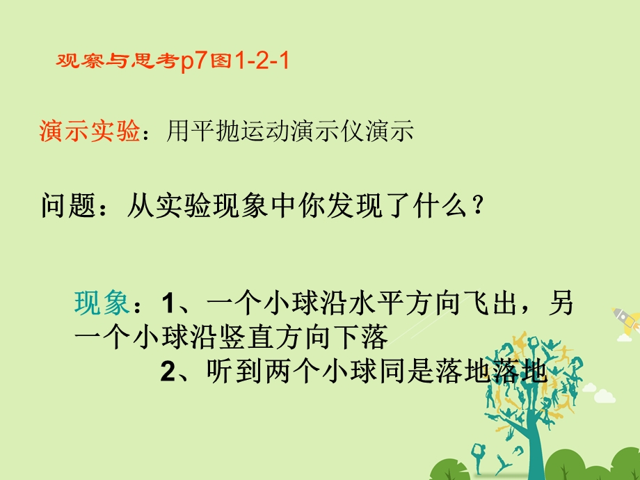 高中物理 12 运动的合成与分解同课异构课件2 粤教版必修2..ppt_第2页