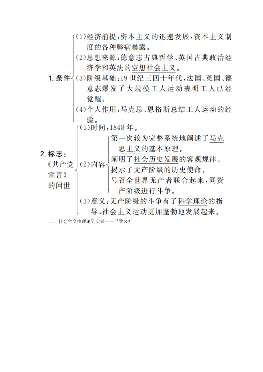 高考历史一轮复习 第16讲 从科学社会主义理论到社会主义制度的建立教案 新人教版..doc_第3页