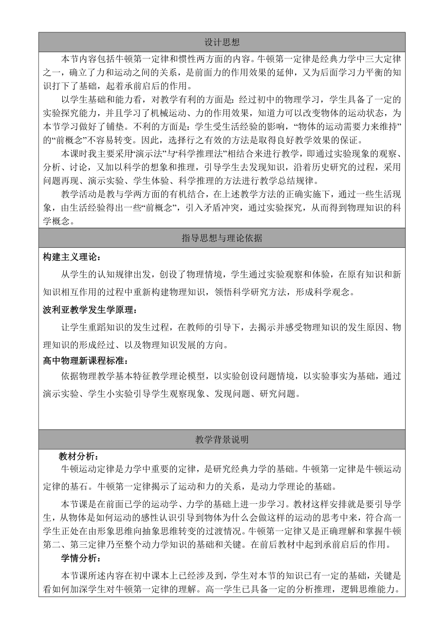 最新教学设计——牛顿第一定律定稿汇编.docx_第2页