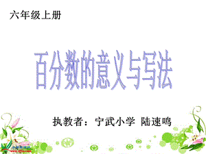 《百分数的意义和写法》课件.ppt