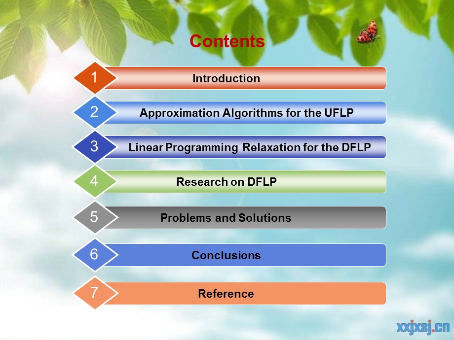 anapproximationalgorithmforthedynamicfacilitylocationproblem.ppt_第2页