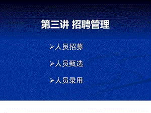 第三讲招聘管理.ppt.ppt