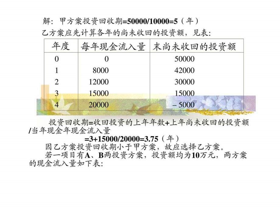 第七章第三节长期投资决策分析基本方法.ppt_第2页