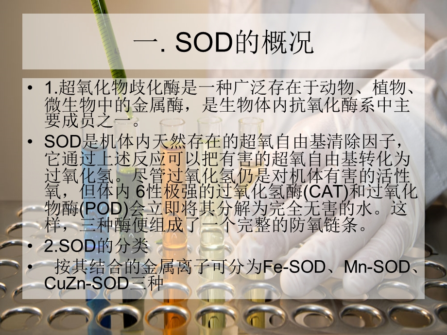 超氧化物歧化酶SOD的生产林志豪.ppt_第3页