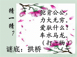 语文八年级上册《中国石拱桥》绝对优秀实用教学课件：49页.ppt