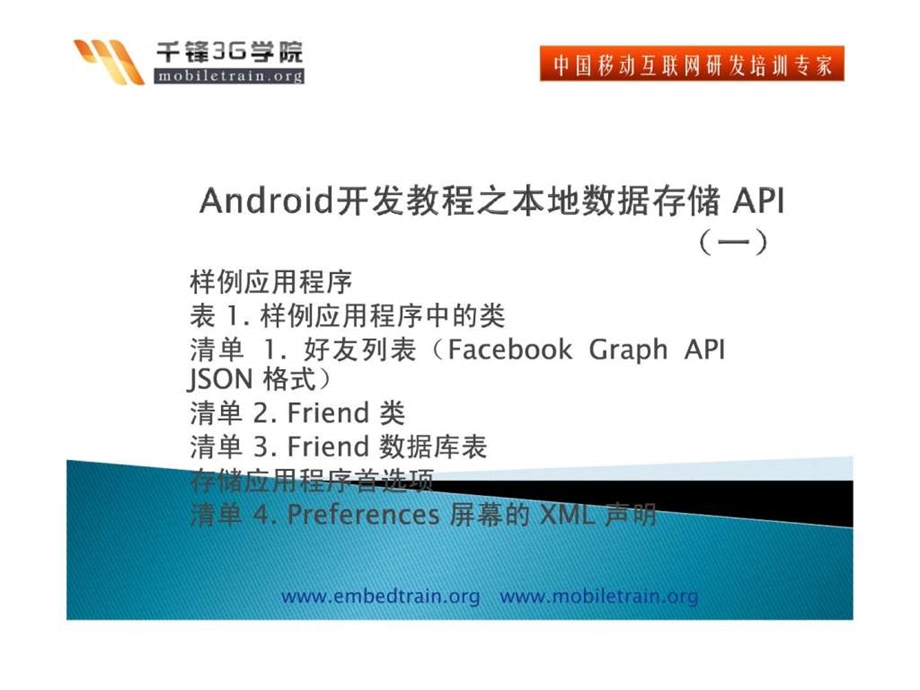 android开发教程之本地数据存储api一.ppt_第1页