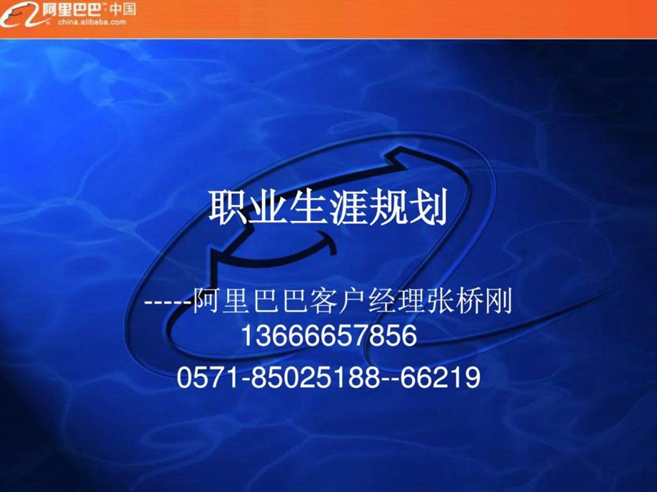 销售人员职业生涯规划.ppt_第1页