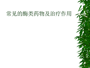 第14章补充酶类药物及其生产工艺.ppt