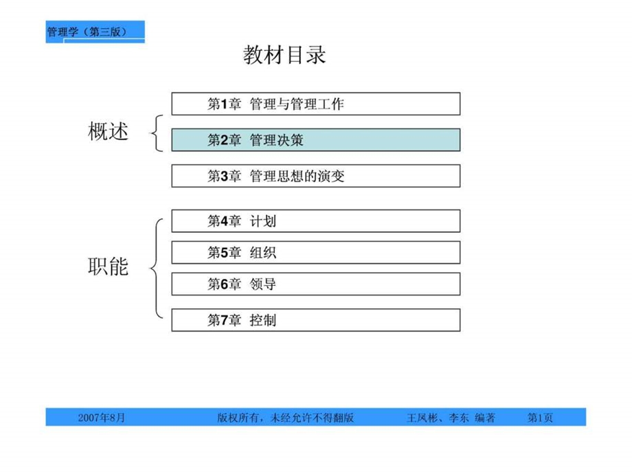 管理学第2章管理决策管理学第三版讲义.ppt_第1页