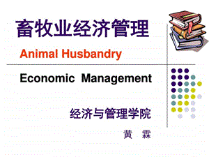 11畜牧业的经济核算图文.ppt.ppt