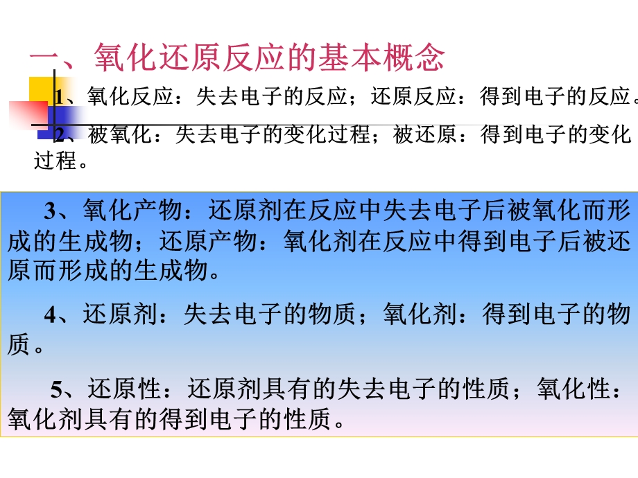 第三讲：氧化还原反应精品教育.ppt_第2页