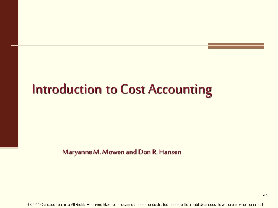 costaccountinghmcost1epptch09.ppt_第1页