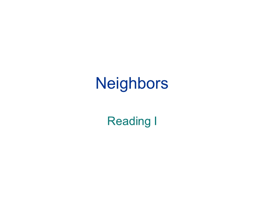 （课件）：reading.ppt_第1页