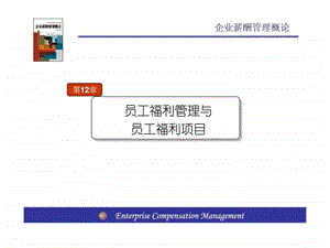 员工福利管理与员工福利计划.ppt