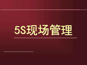 5S管理培训资料图文.ppt.ppt