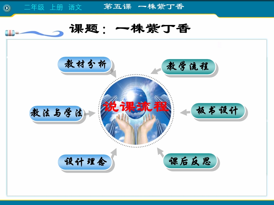 石油南路小学《一株紫丁香”》说课.ppt_第2页