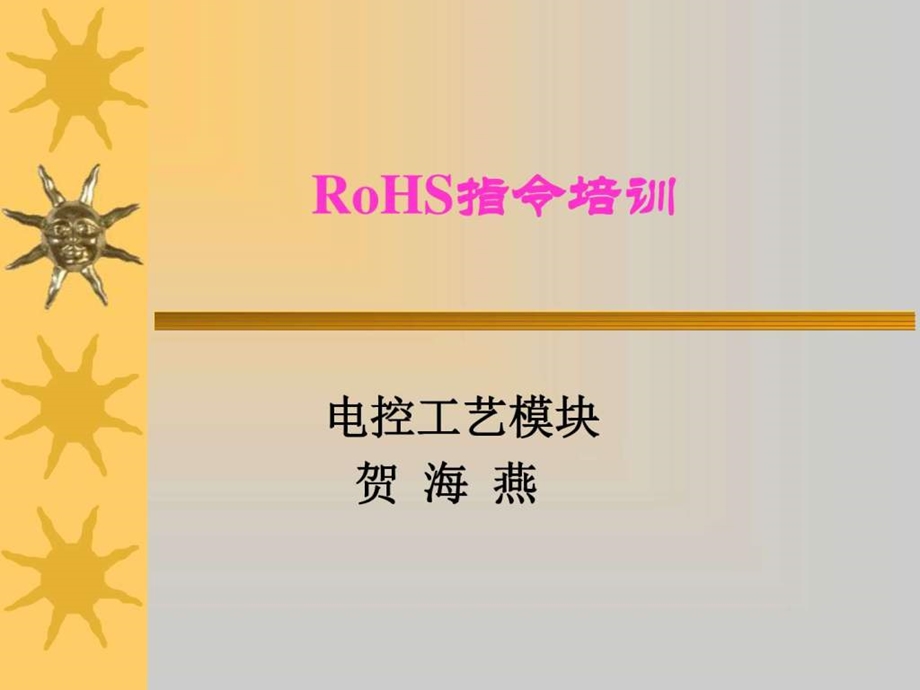 RoHS指令培训纺织轻工业工程科技专业资料.ppt.ppt_第1页